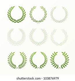 laurel wreaths