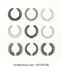 laurel wreaths