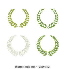 laurel wreaths