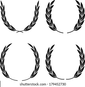 Laurel Wreaths Vector  