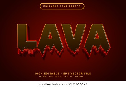 Lava 3d Text Effect With Fire Texture