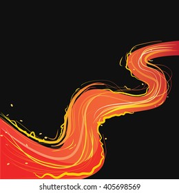 Lava Abstract background contain EPS10 format ,Graffiti design Layout