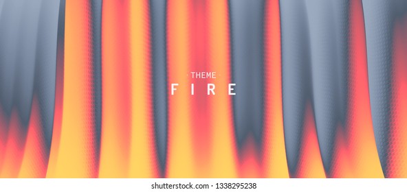 Lava. Abstract background. Modern pattern. Vector illustration for design.