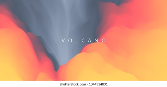 Lava. Abstract background. Modern pattern. Vector illustration for design.