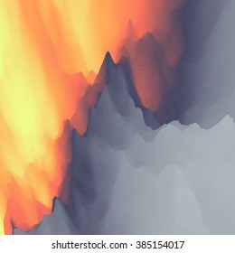 Lava. Abstract background. Modern pattern. Vector Illustration For Your Design. 