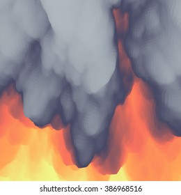 Lava. Abstract background. Modern pattern. Vector Illustration For Your Design. 
