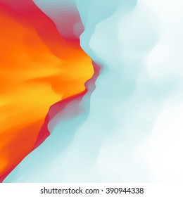 Lava. Abstract background. Modern pattern. Vector Illustration For Your Design. 