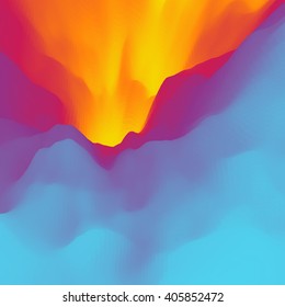 Lava. Abstract background. Modern pattern. Vector Illustration For Your Design.