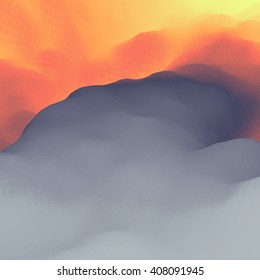 Lava. Abstract background. Modern pattern. Vector Illustration For Your Design. 