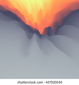 Lava. Abstract background. Modern pattern. Vector Illustration For Your Design. 