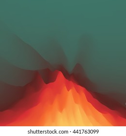 Lava. Abstract background. Modern pattern. Vector Illustration For Your Design. 