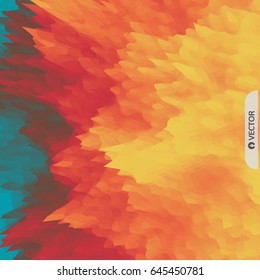 Lava. Abstract background. Modern pattern. Vector Illustration For Your Design.