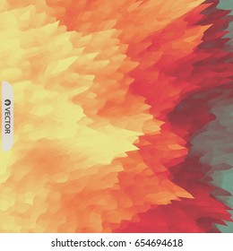 Lava. Abstract background. Modern pattern. Vector Illustration For Your Design.