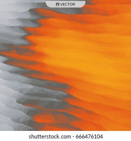 Lava. Resumo. Padrão moderno. Ilustração De Vetor Para Seu Design.