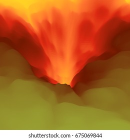 Lava. Abstract background. Modern pattern. Vector Illustration For Your Design.