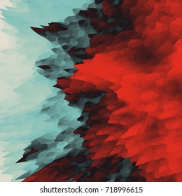 Lava. Abstract background. Modern pattern. Vector Illustration For Your Design.