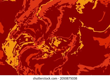 Lava abstract grunge pattern red camouflage cloth fashion and tile, Spicy food backdrop.