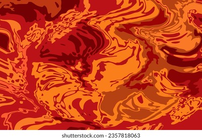 Lava background, spicy noodle backdrop for packaging, abstract random background