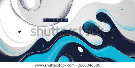 Lava in dynamic motion vector abstract background, expressive illustration of curvy fluid like lines and textures wallpaper art, creative graphics.