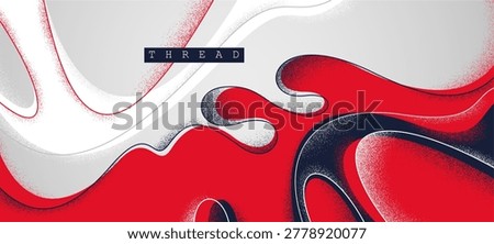 Lava in dynamic motion vector abstract background, expressive illustration of curvy fluid like lines and textures wallpaper art, creative graphics.