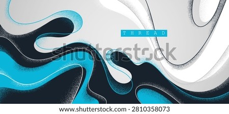 Lava in dynamic motion vector abstract background, expressive illustration of curvy fluid like lines and textures wallpaper art, creative graphics.