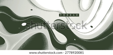 Lava in dynamic motion vector monochrome abstract background, expressive illustration of curvy fluid like lines and textures wallpaper art, creative grahpics.