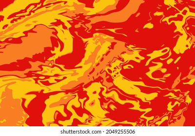 Lava hot texture, spicy food backdrop, vector tile marble, fabric camouflage.