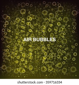 Lava lamp. abstract  bubbles background. abstract blue background with bubbles, microbes, cells, bacteria. Biology, medicine scientific, molecular background