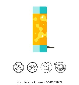 Lava lamp icon