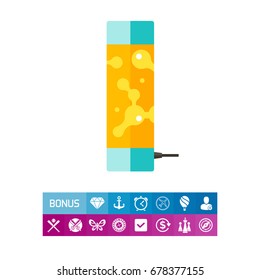 Lava lamp icon