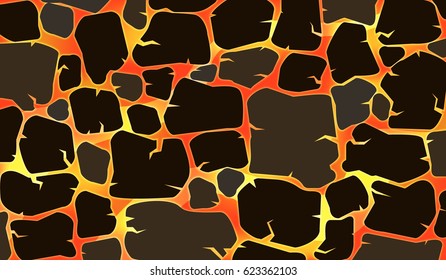 lava rock wallpaper illustration vector