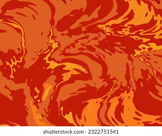 Textura de lava, fondo de comida picante para la decoración de aperitivos y restaurantes.