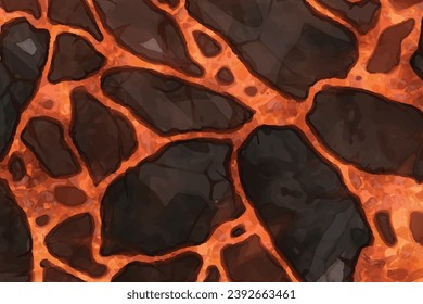 A lava vector background that is perfect for a variety of uses, such as website designs, social media posts, and marketing materials.