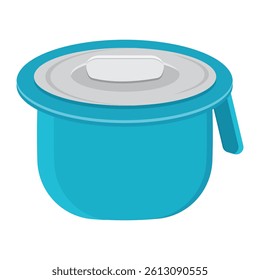 Lavatory potty icon cartoon vector. Baby toilet. Hygiene pot