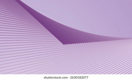 Lavender abstract background with curve line for backdrop