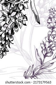 Ilustraciones pintadas a mano para la decoración de paredes, postal, banner de medios sociales, fondo de diseño de portada de folletos. Pintura Resumen Moderna. Patrón de vector