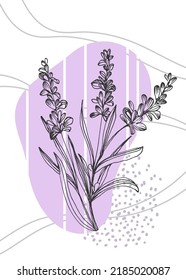 Ilustraciones pintadas a mano para la decoración de paredes, postal, banner de medios sociales, fondo de diseño de portada de folletos. Pintura Resumen Moderna. Patrón de vector