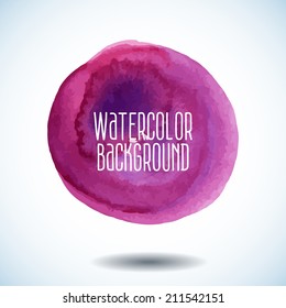 Lavender abstract watercolor background