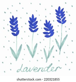 lavender art
