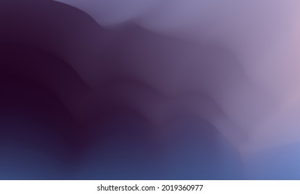 Lavender artistic background with watercolor effect. Abstract stock illustration in blue and purple. Soft gradient with fading effect.
