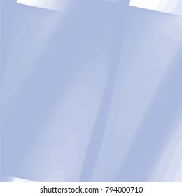 lavender blue abstract graphic pattern with wide lines and transparent areas and edgy upper border, vector illustration