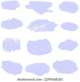 Fondo de color de agua pintado a mano de la salpicadura de color azul de lavanda