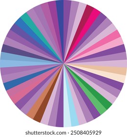 lavender color palette, combination with its elegance and depth. lavender color palette vector illustration.