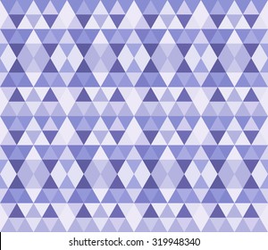 Lavender colors inspired abstract geometric vector mosaic seamless pattern
