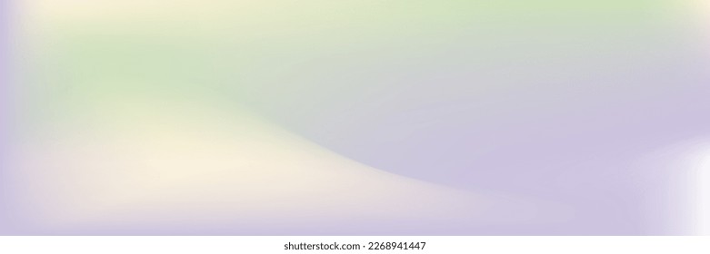 Lavender Curve Flow Cloudy Blurry Gradient Background. Light Liquid Sky Grey Water Pastel Design Pic. Weather Fluid Blue Purple Gray White Background. Smooth Violet Mint Green Wavy Gradient Mesh.