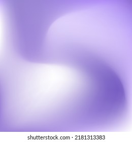 Lavender Curve White Fashion Background. Violet Purple Trendy Cold Gradient Background. Dynamic Vibrant Watercolor Liquid Smooth Surface. Paint Pastel Fluid Color Spotlight Swirl Gradient Mesh.