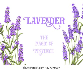 The lavender elegant card.