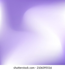 Lavendel-Fluid-Kaltwasserhintergrund. Purple Spotlight Trendy Paint Design Picture Aquarellfarben Pastellfarben Dynamische Violette Swirl Gradient Mesh. Weiße Curve-Mode, lebendiger Farbverlauf-Hintergrund.