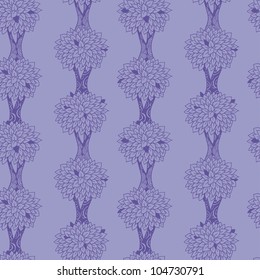 lavender forest seamless background