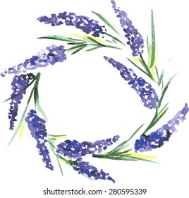 lavender garland